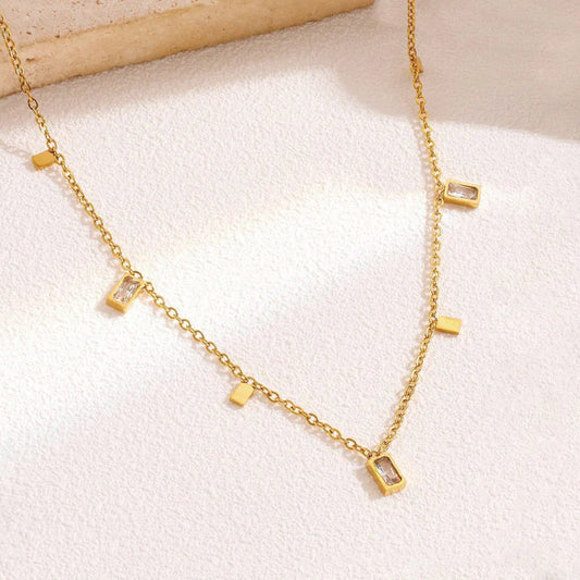 18K Gold Plated Geometric Premium Pendant/Necklace For Women