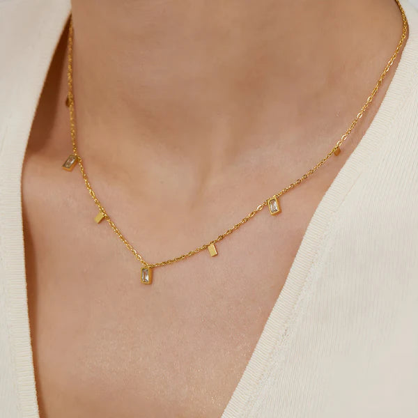 18K Gold Plated Geometric Premium Pendant/Necklace For Women
