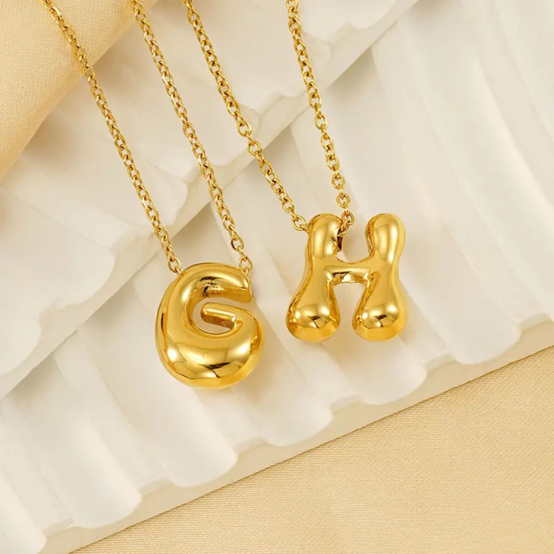 Anti-Tarnish Gold Plated Pendant – "H"