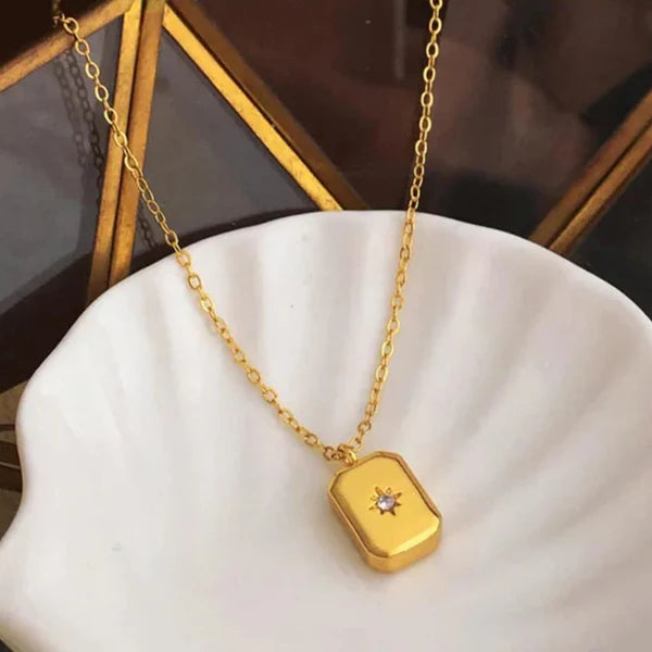 Gold Plated Star Anti Tarnish Charm Pendant For Women